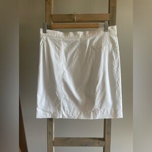 Judith & Charles  white mini skirt size 10